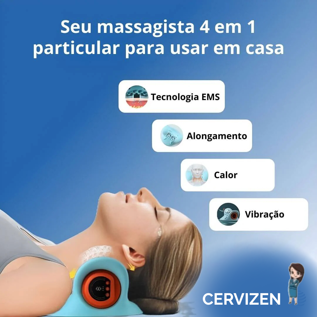 CerviZen – Massageador Cervical 4 em 1